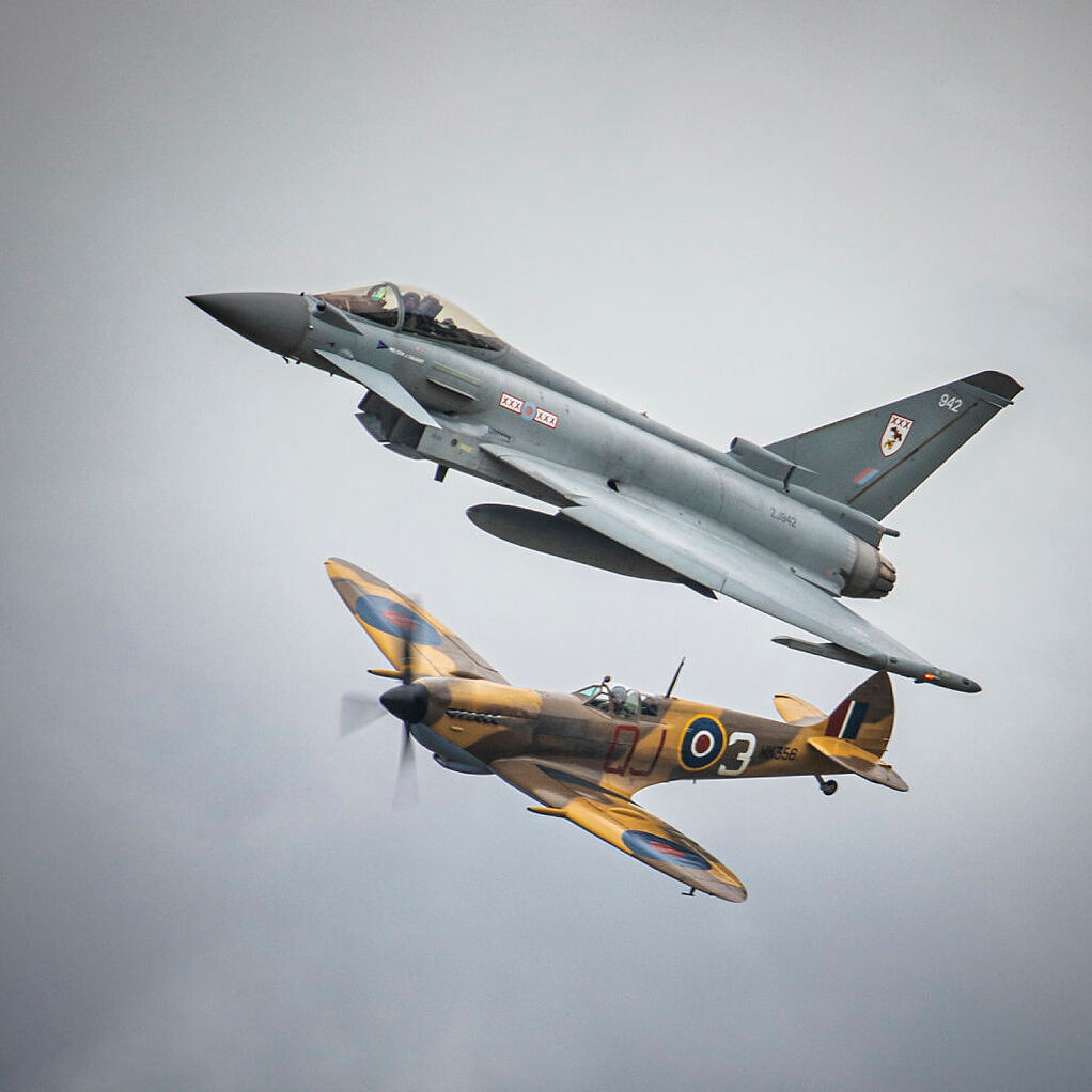 Spitfire and Typhoon